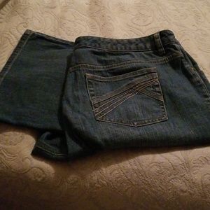 Wide leg jeans
